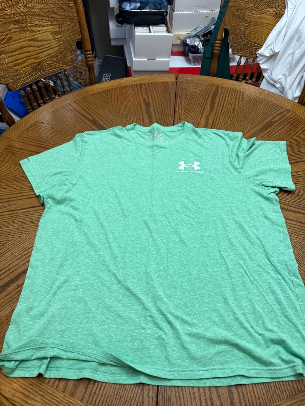 Under Armour Men's Mint Green Short-Sleeve Performance Tee